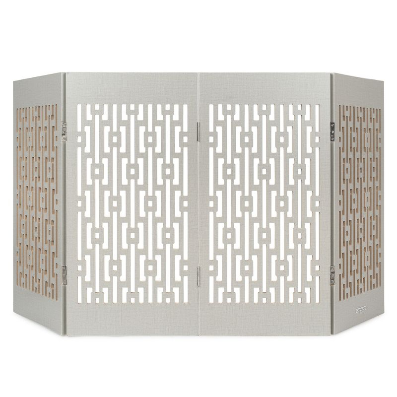 Tucker Murphy Pet™ Delgado Wood Free Standing Pet Gate