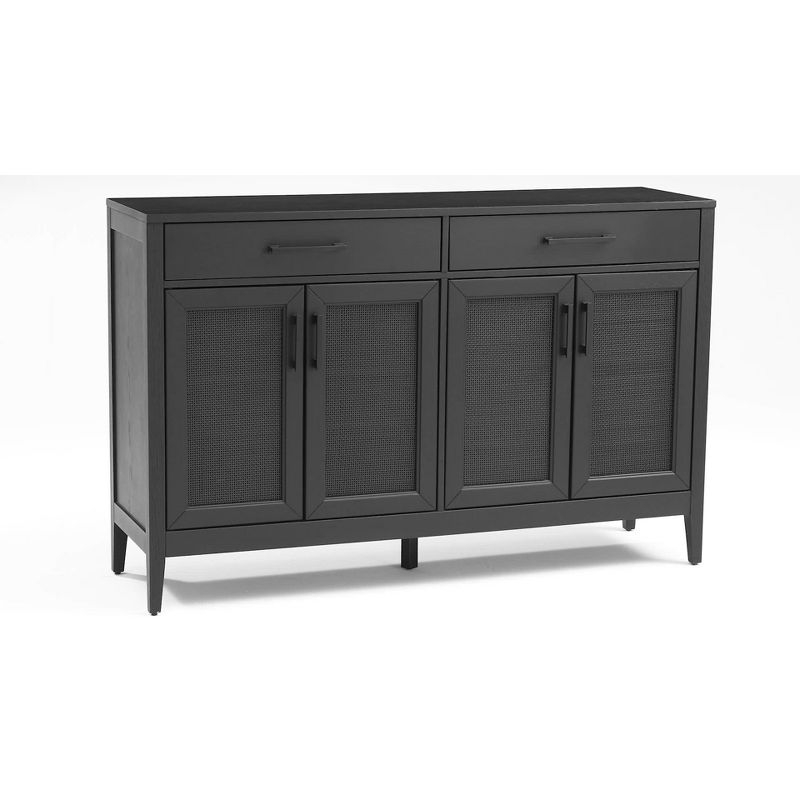 Crosley 56" Milo Sideboard Dark Brown