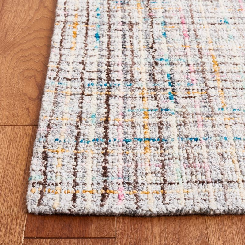 Abstract ABT490 Hand Tufted Area Rug - Pink/Brown - 6'x9' - Safavieh.