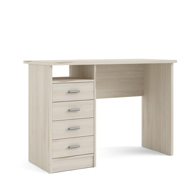 Tvilum, Warner Desk with 4 Drawers, Light Woodgrain