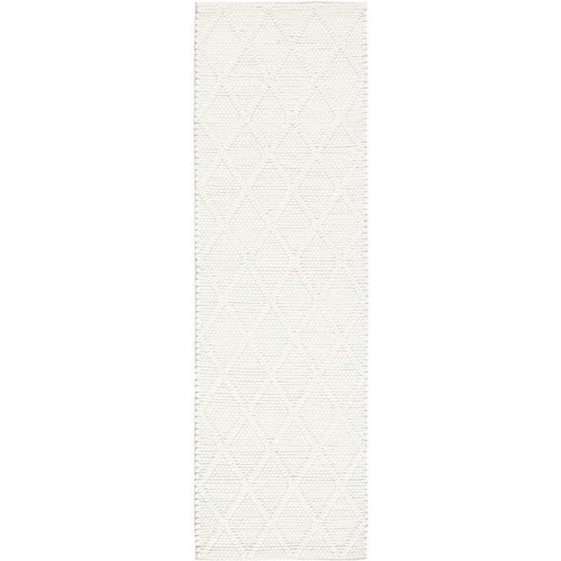Natura NAT310 Hand Woven Runner Rug - Ivory/Ivory - 2'3"x14' - Safavieh.