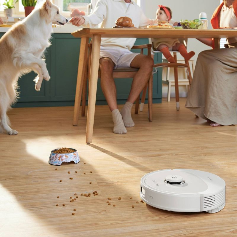 Q8 Max Robotic Vacuum White: Roborock, Cordless, Smart Mapping, App Controlled, Tangle-Free, Multi-Surface, 1-Year Warranty