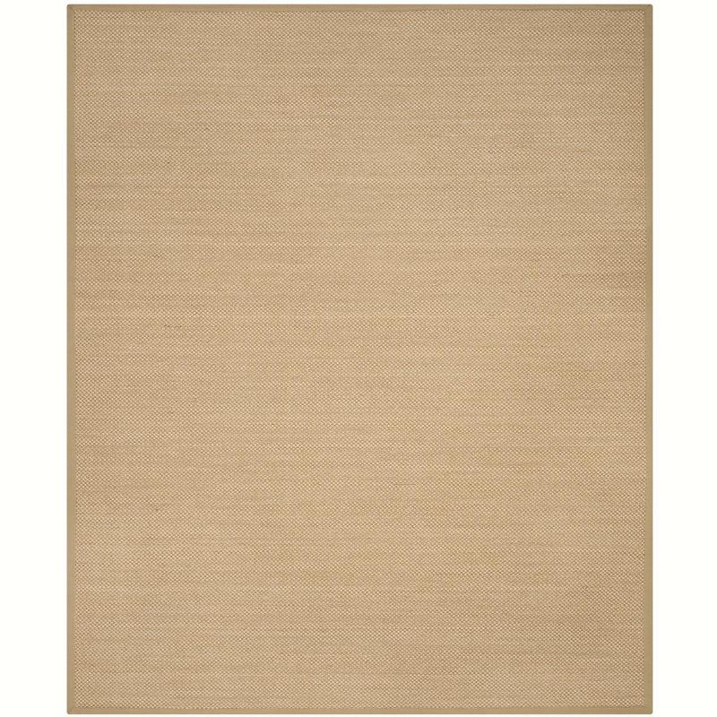 Natural Fiber NF141 Power Loomed Indoor Area Rug - Maize/Linen - 11'x15' - Safavieh.