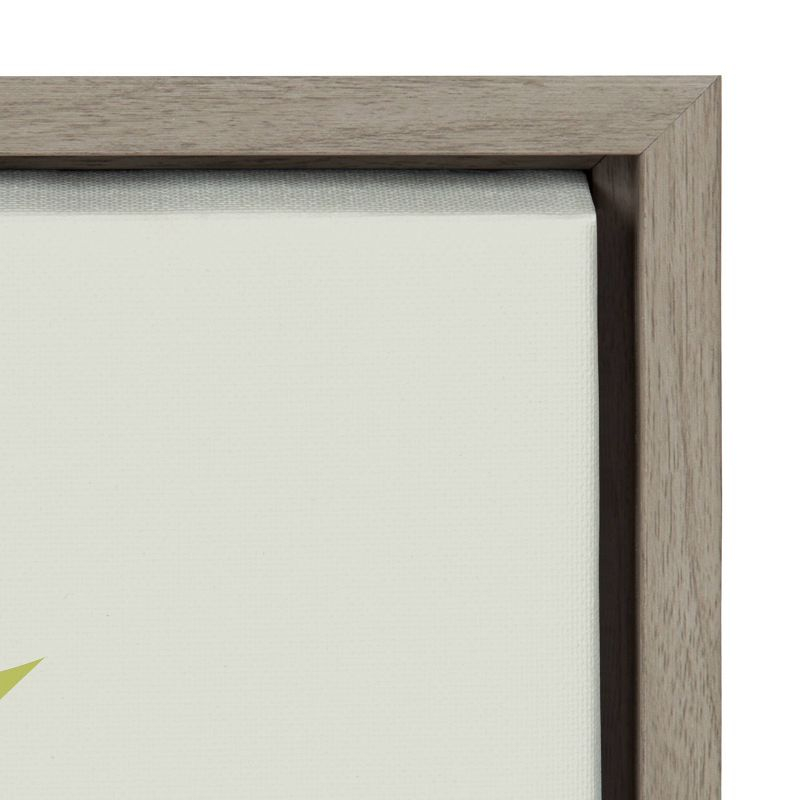 23" x 33" Sylvie the Family Tree Framed Canvas by Rachel Lee Gray - Kate & Laurel All Things Decor: Modern Vertical Digital Art