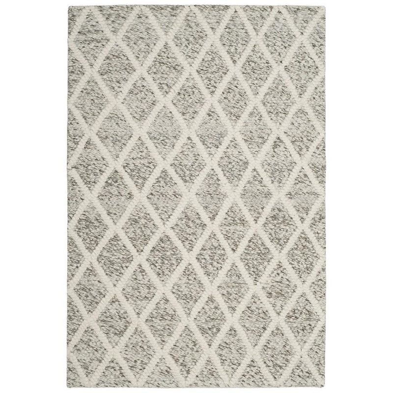 Natura NAT711 Hand Woven Indoor Area Rug - Ivory/Stone - 4'x6' - Safavieh.