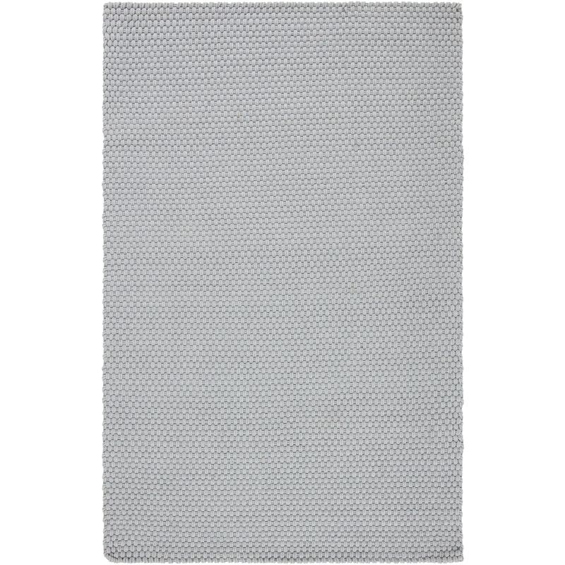 Salem SLM103 Hand Woven Area Rug - Grey - 5'x8' - Safavieh.