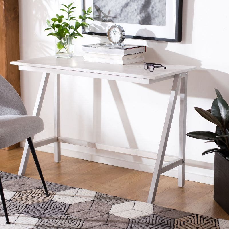 Redding Desk - DSK5000 - White Washed - Safavieh