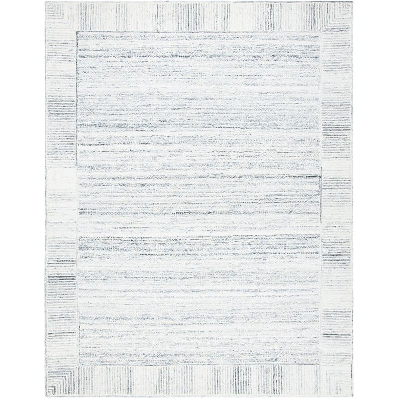Roslyn ROS804 Hand Tufted Area Rug - Grey/Ivory - 8'x10' - Safavieh.