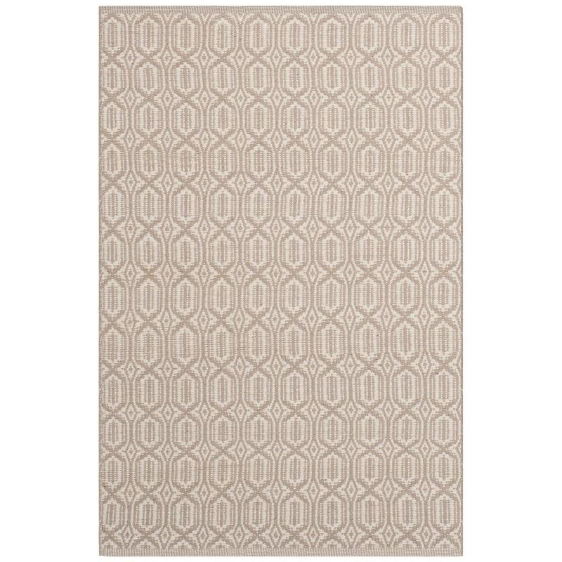Montauk MTK333 Hand Woven Indoor Accent Rug - Ivory/Grey - 3'x5' - Safavieh.