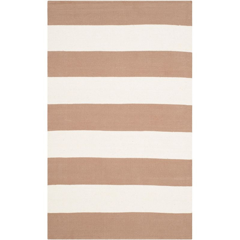 Montauk MTK712 Hand Woven Indoor Accent Rug - Sand/Ivory - 2'6"x4' - Safavieh