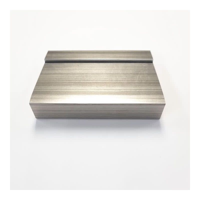 35" x 29" Non-Beveled Romano Silver Wood Wall Mirror - Amanti Art: Modern Rectangle, Includes Mounting Hardware