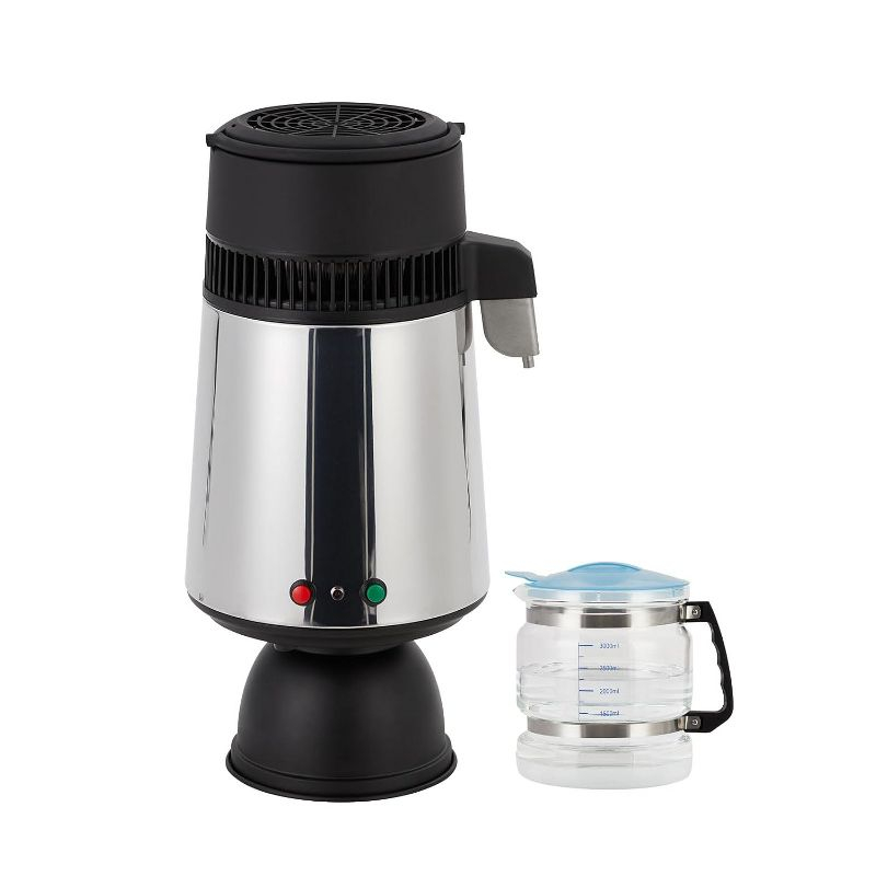 4L Water Distiller 750W Distilled Water Maker 1L/H Pure Water Purifier Filter