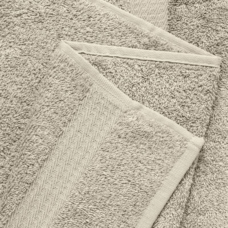 True Classics 4-Piece Bath Towel Set, Tan