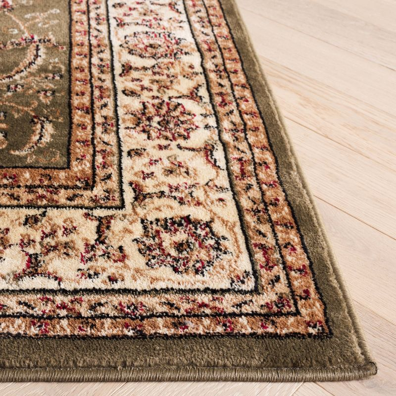 Lyndhurst LNH219 Power Loomed Area Rug - Sage/Ivory - 9'x12' - Safavieh