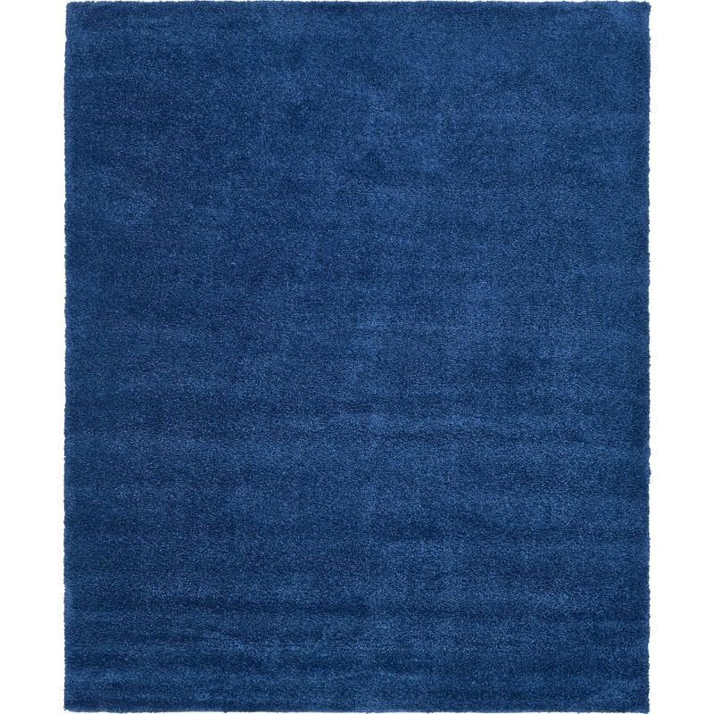Unique Loom 8' 0 x 10' 0 Solo Calabasas Navy Blue Area Rug