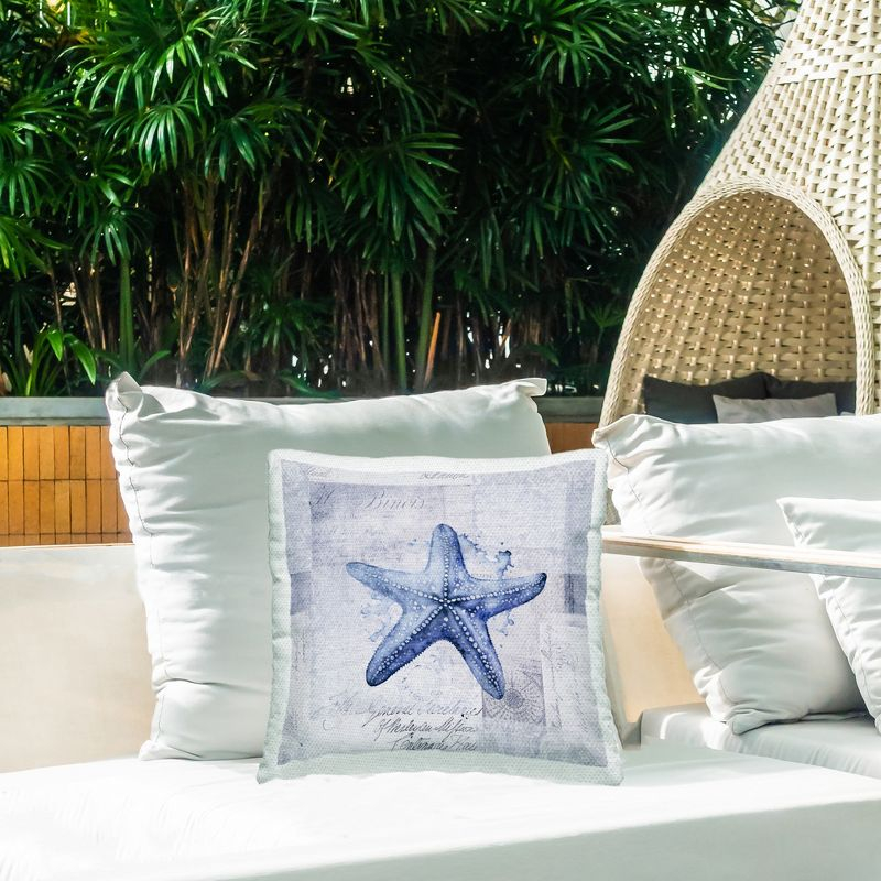 Stupell Industries Vintage Collaged Starfish