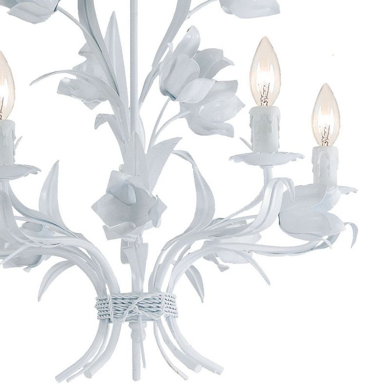 Crystorama Lighting Southport 5 - Light Chandelier in  Wet White