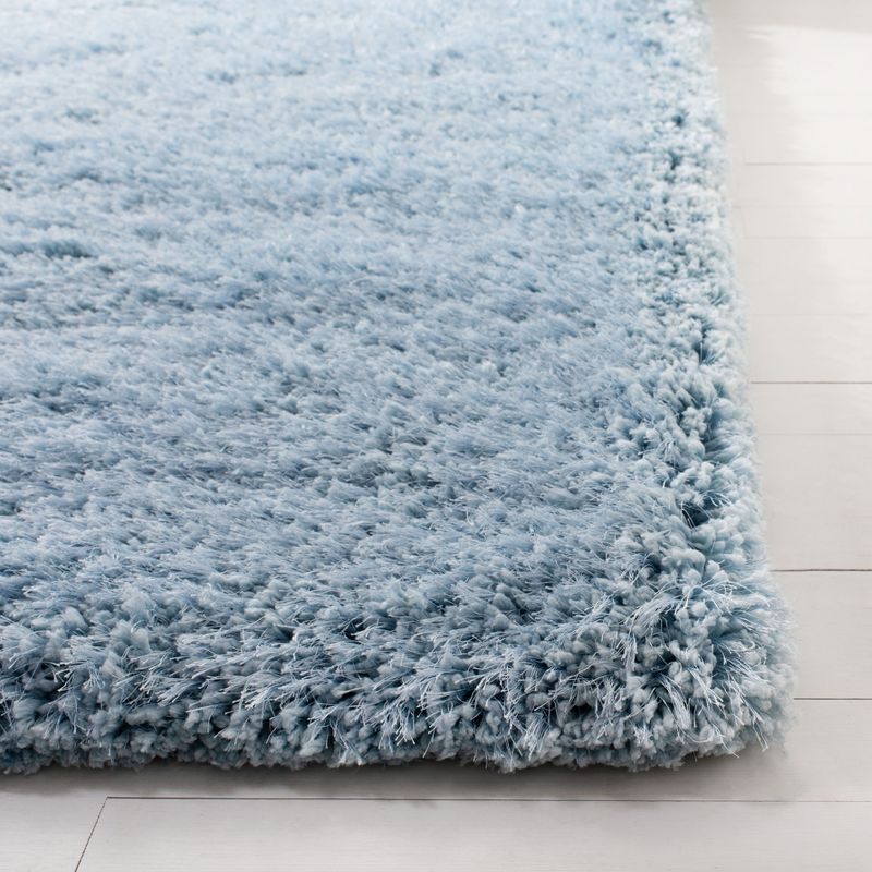 Supreme Shag SGS621 Hand Tufted Area Rug - Light Blue - 8'x10' - Safavieh.