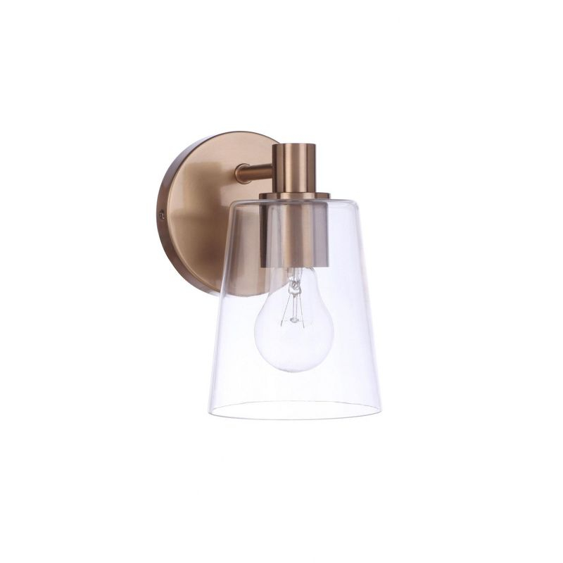 Craftmade Lighting Emilio 1 - Light Wall Light in  Satin Brass