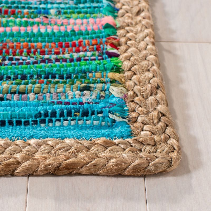 Montauk MTK960 Hand Woven Area Rug - Green/Natural - 8'x10' - Safavieh.