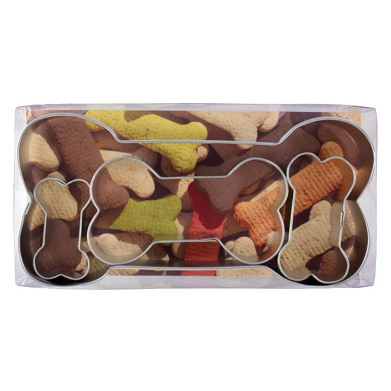 R&M International Dog Bone 4 Piece Cookie Cutter Set