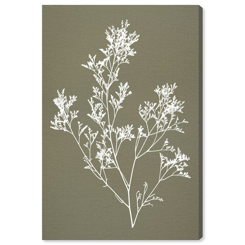 Art Remedy Timeless Leaf I Minimalistic Botanical and Floral Art Prints, 20" x 30", Gallery Wrapped