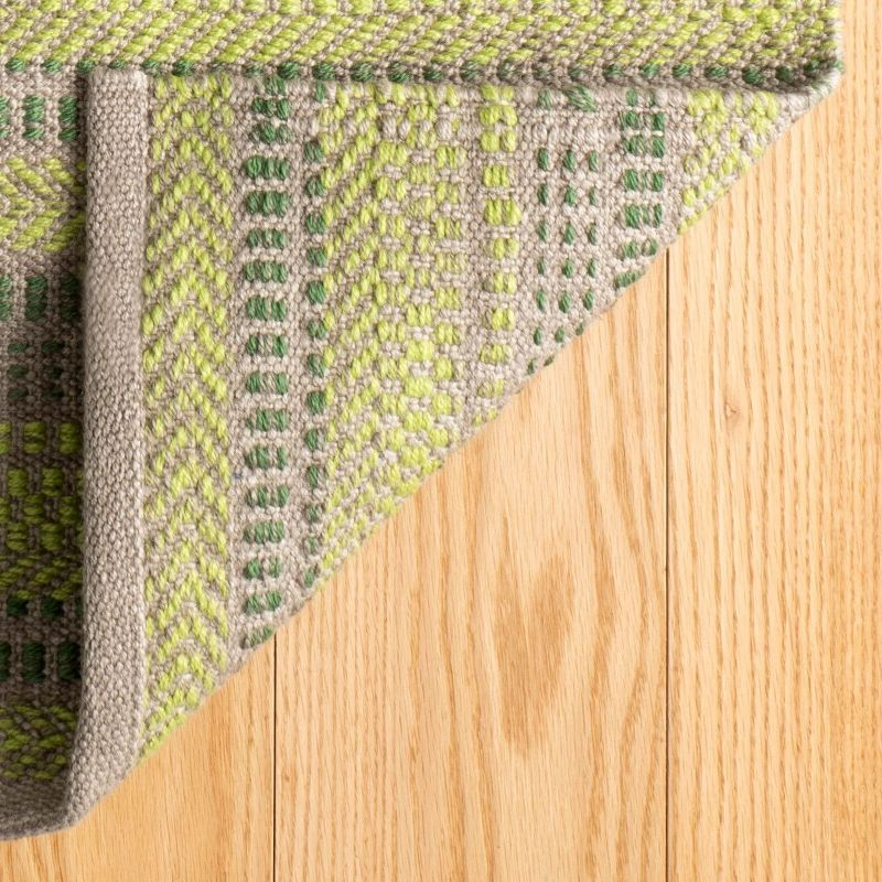 Annie Selke - Dash & Albert Sooner Than Later Green Handwoven Indoor/Outdoor Rug, 2x3, Green