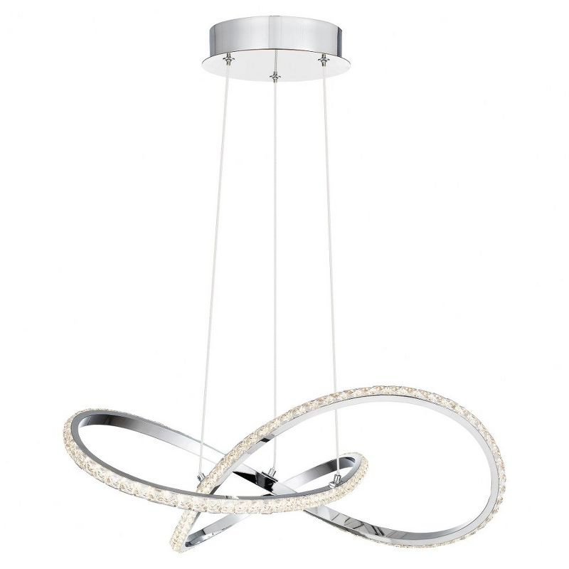 Quoizel Lighting Rumi 1 - Light Pendant in  Polished Chrome