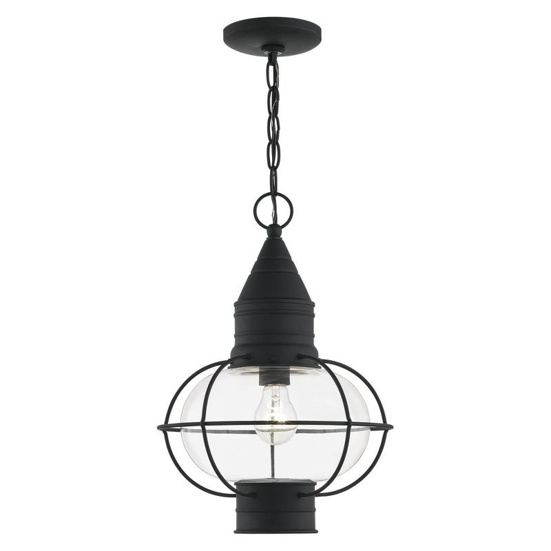Livex Lighting Newburyport 1 - Light Pendant in  Black