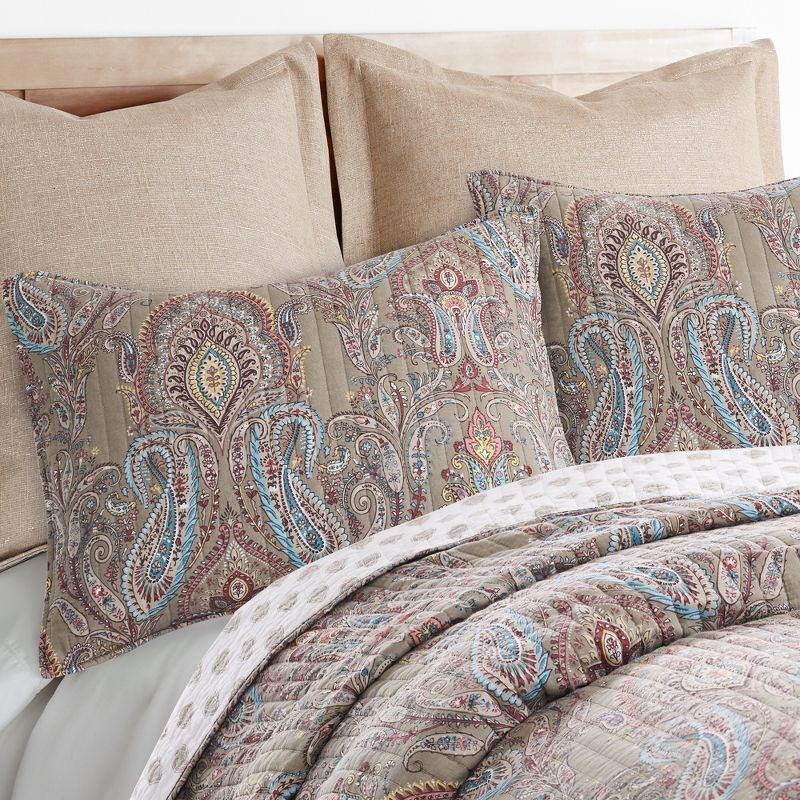 Presidio Quilt Set - One King Quilt and Two King Shams - Levtex Home