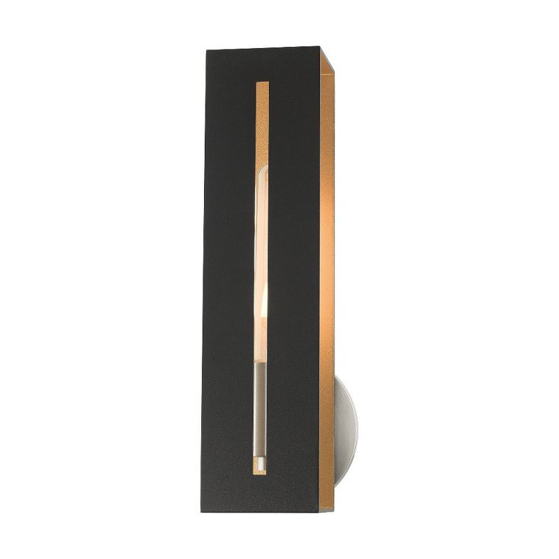 Livex Lighting Soma 1 - Light Wall Light in  Textured Black