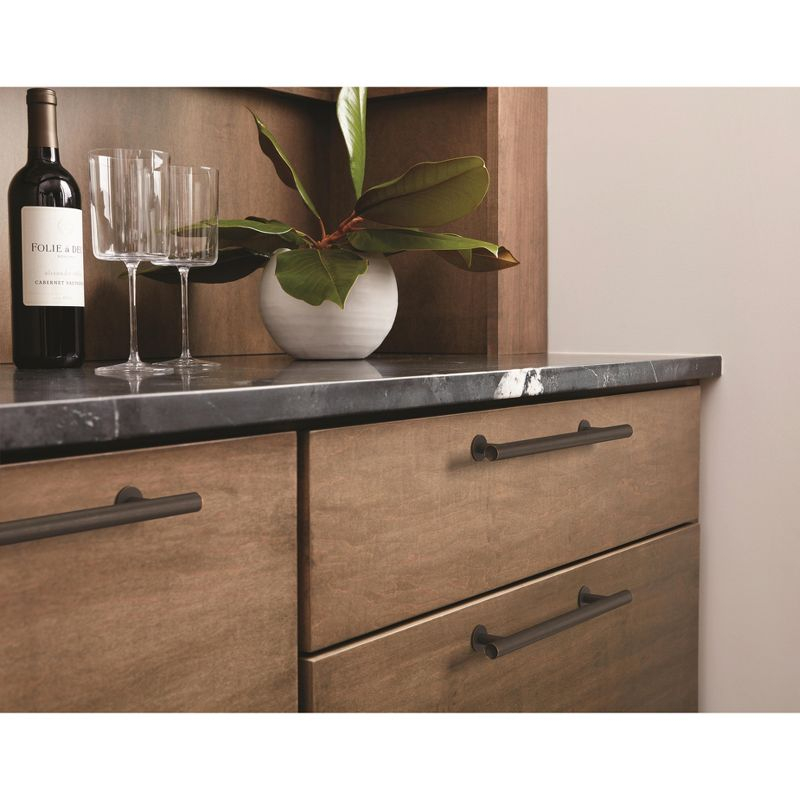 Amerock Radius 3-3/4 inch (96mm) Center-to-Center Oil-Rubbed Bronze Cabinet Pull