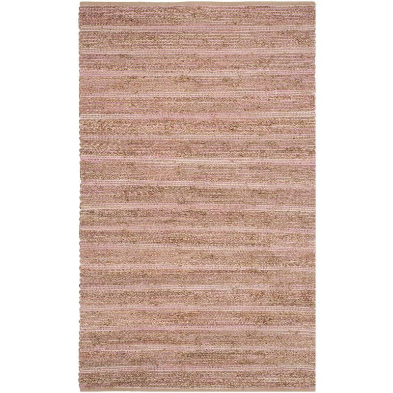 Cape Cod CAP851 Woven Indoor Area Rug - Light Pink - 5'x8' - Safavieh