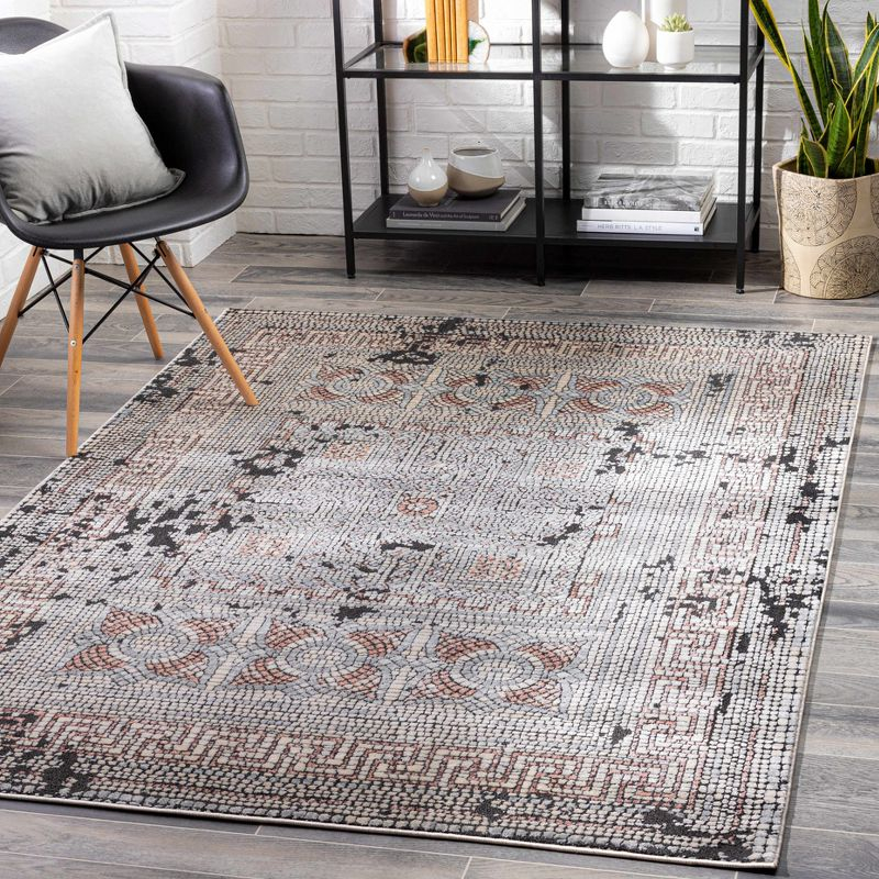 Hauteloom Rectangle Area Rug   Beige