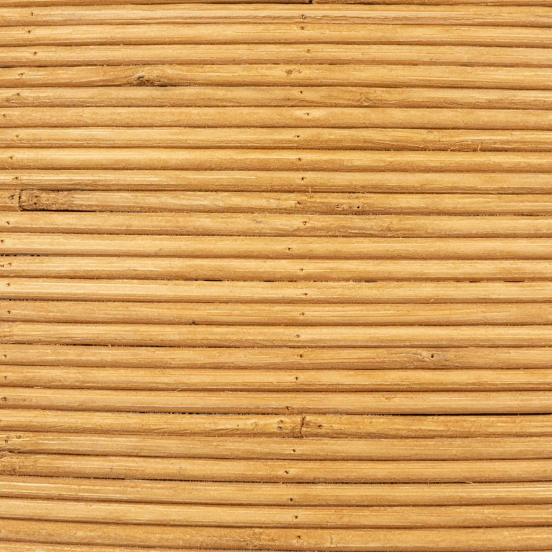 Storied Home Round Barrel Accent Table Natural