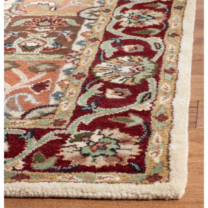 Heritage HG925 Handmade Accent Rug - 2'x3' - Multi/Red - Safavieh