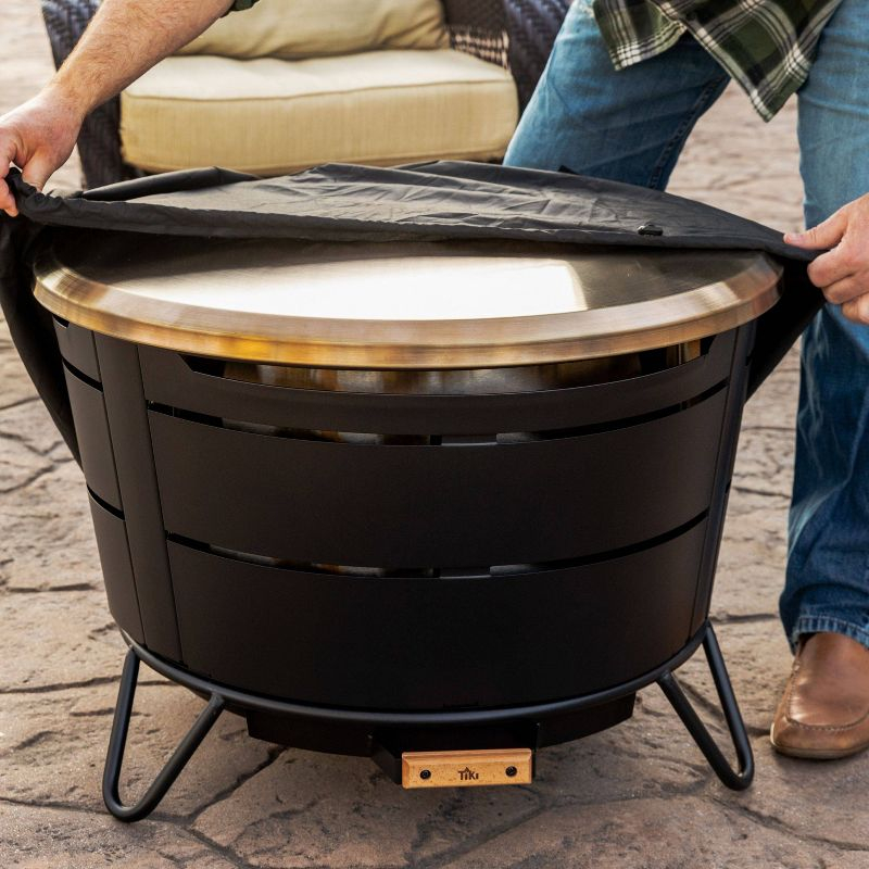 Tiki Reunion Fire Table Top Fire Pit Cover