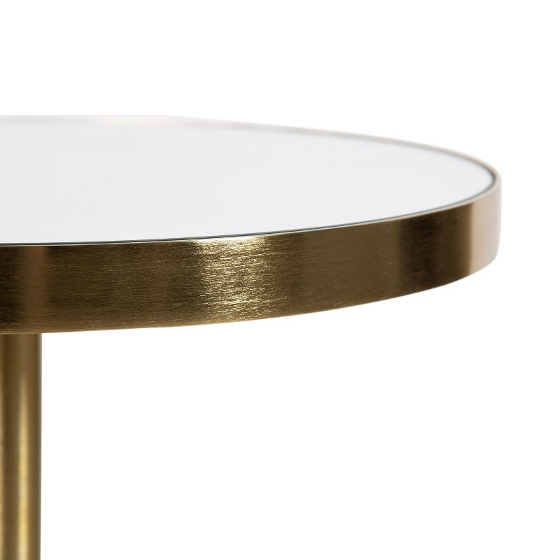 Kate and Laurel Tira Round Side Table