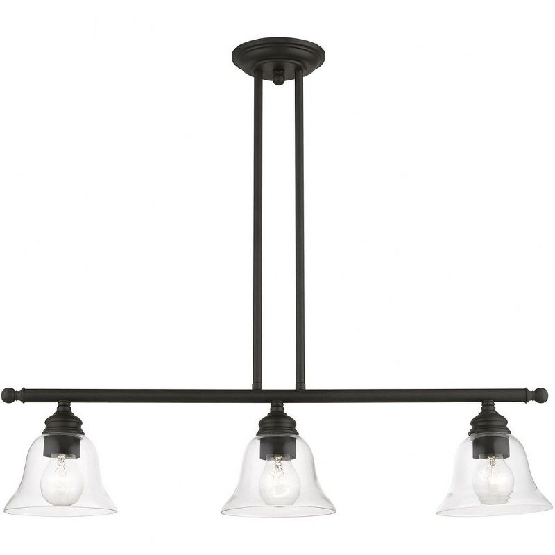 Livex Lighting Moreland 3 - Light Chandelier in  Black