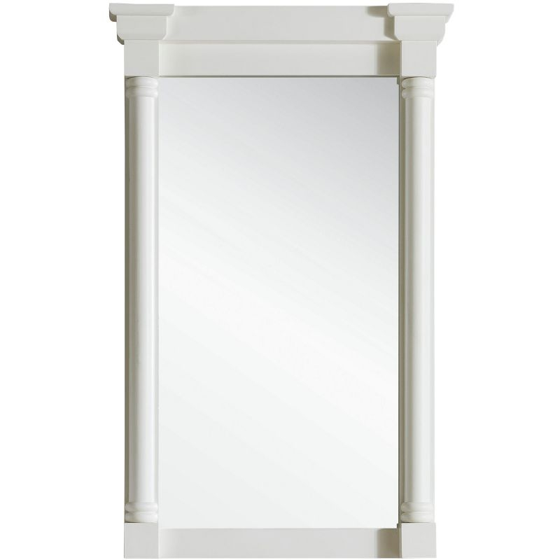 James Martin Vanities Savannah/Providence 27" Mirror, Bright White