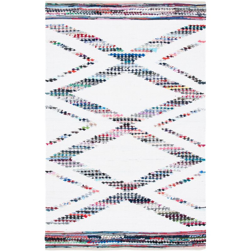 Montauk MTK815 Hand Woven Area Rug - Ivory/Blue - 3'x5' - Safavieh.