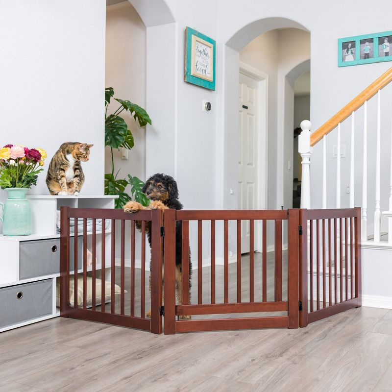 Primetime Petz 360 Configurable Pet Gate with Door 24" Secure Boundaries and Peace of Mind, Ensuring Safety and Freedom for Your Furry Friends