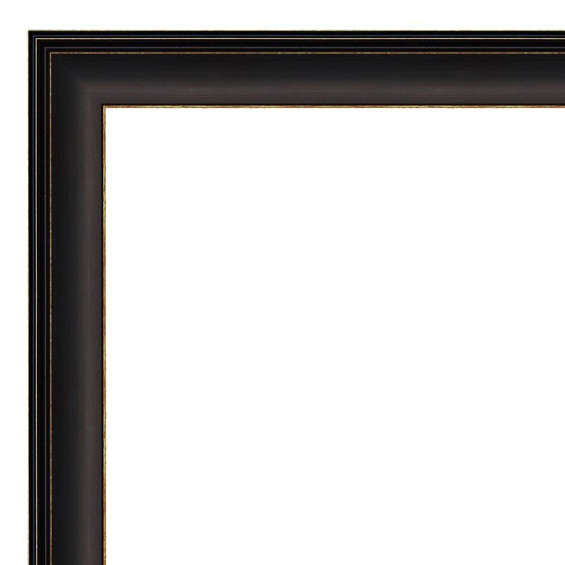 Amanti Art 20" x 24" Trio Oil Rubbed Framed Bathroom Vanity Wall Mirror Bronze: Modern Rectangle Beveled, Wall Mount, Polystyrene Frame