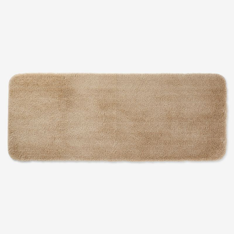 BrylaneHome The Elegance Bath Rug Collection - Bath Rug - 17" W 24" L, Navy