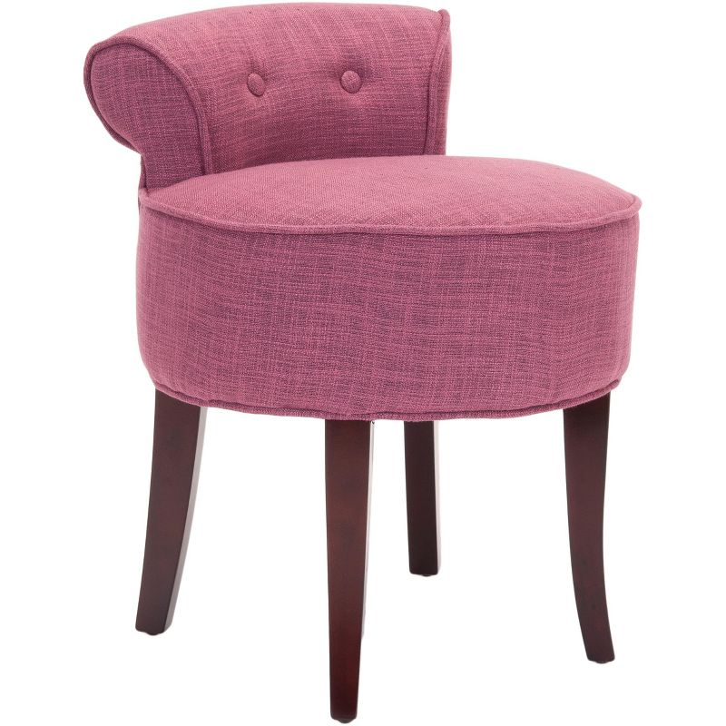 Georgia Vanity Stool - MCR4546 - Rose - Safavieh