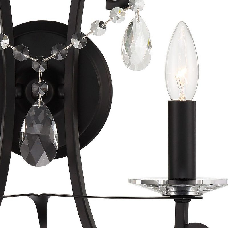 Crystorama Lighting Othello 2 - Light Sconce in  Matte Black