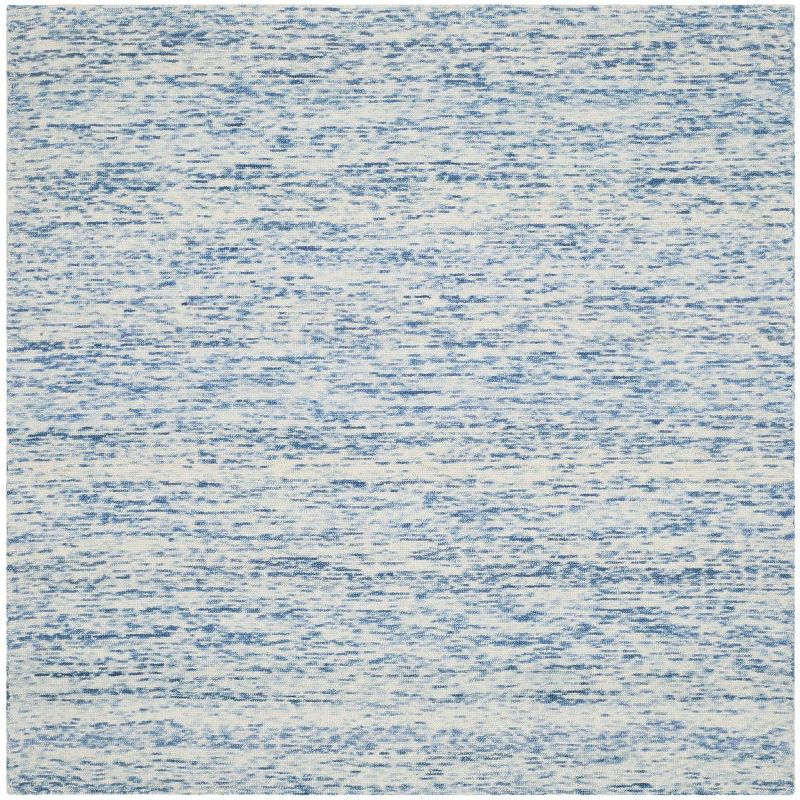 Himalaya HIM120 Hand Loomed Area Rug - Blue - 6'x6' - Safavieh.
