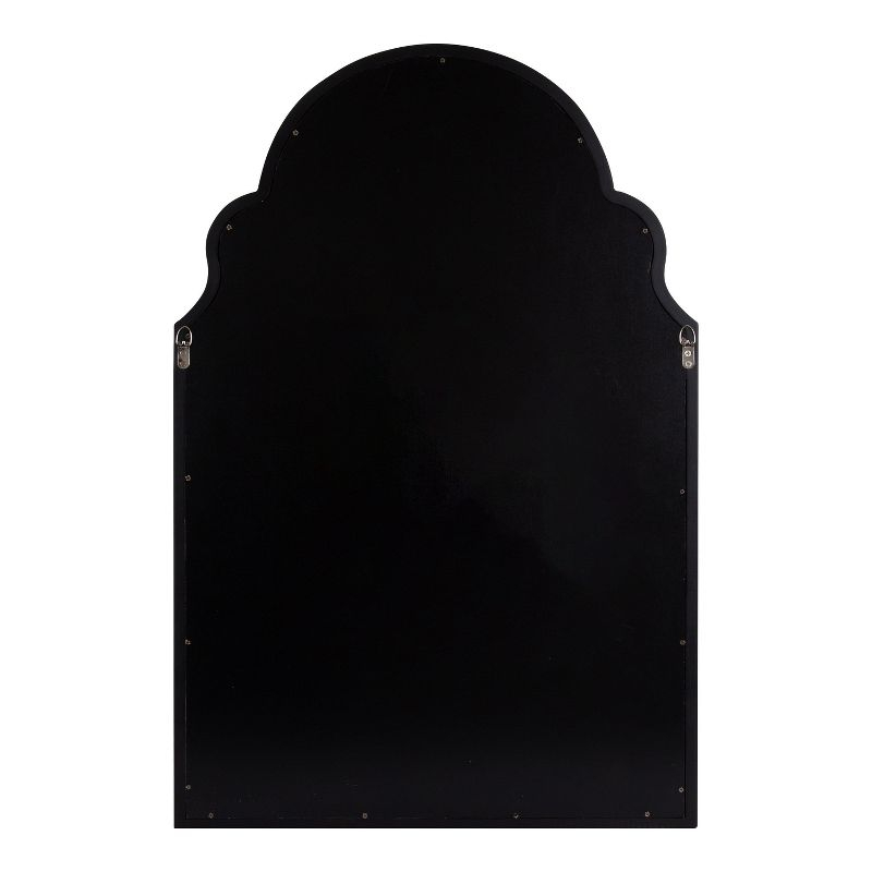 Kate and Laurel Hogan MDF Arch Mirror, 24x36, Silver