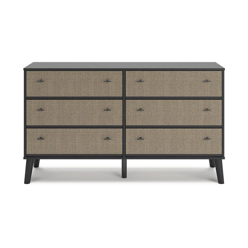 Signature Design by Ashley Contemporary Charlang Chest of Drawers, Two-tone