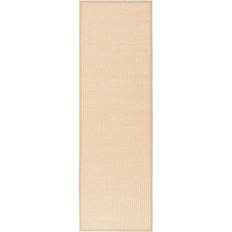 Natural Fiber NF156 Power Loomed Runner Rug - Natural/Beige - 2'6"x6' - Safavieh.